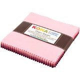Kona Cotton Solids Powder Room Charm Squares 42 5-inch Squares Robert Kaufman Fabrics CHS-346-42