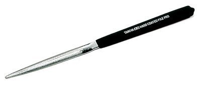 Hard Coated File Pro (half-round 7.5mm Width) - Tools - Tamiya