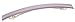 France Luxe Classic Long and Skinny Barrette - Lavender