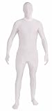 Forum Novelties I'm Invisible Bodysuit, White, Medium