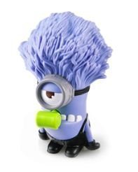 Despicable Me 2 Mcdonalds Toy, Purple Minion Noisemaker # 5