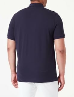Polo de piqué REG Shield SS para Hombre, Azul Noche, L, Noche Azul, L