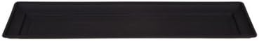 Whitefurze G02094 60cm Venetian Window Box Tray Black