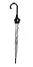 SMATI Stick Clear Bubble Umbrella - Auto Open - for Women and Kids (The Enhanced Edition Flowers lace)