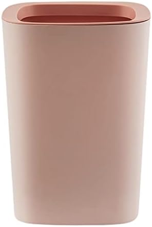 NSADE Garbage Can， Office Trash Can Plastic Paper Basket (Color : Pink) price in Saudi Arabia ...