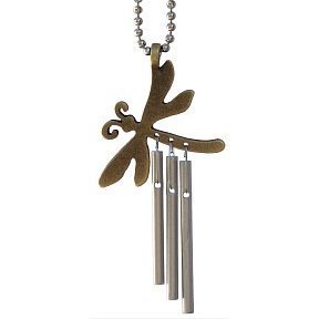 Dragonfly Car Musical Wind Chimes - Made in USA