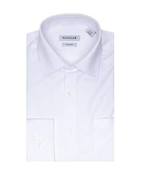 Haggar - Camisa de vestir para hombre