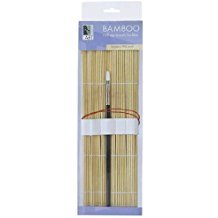Art Alternatives Bamboo Roll-Up Brush Holder