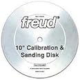 10" Calibration & Sanding Disk With 5/8" Arbor
