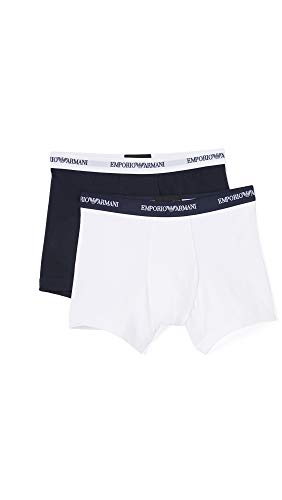 Underwear CC717 Boxer, Hombre, Multicolor (Blanco/Azul Marino), S