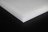 Ethylglide Natural 24" x 48" x 1/2" HDPE Sheet