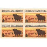 Rural America Angus Cattle Set of 4 x 8 Cent US Postage Stamps NEW Scot 1504
