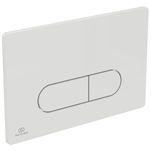 Ideal Standard Oleas P1 Pneumatic Toilet Flush Plate, R0116AC, White