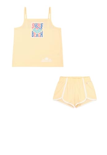 Champion Legacy Girl - Graphic Tank Top Set, Ensemble Fille, Pink (PS196),