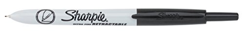 Sharpie Retractable Markers, Black - Image 3