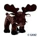 Ganz Webkinz HM375 Moose Plush Stuffed Animal