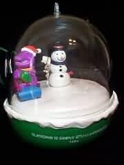 QLX7506 Barney Light and Motion 1994 Hallmark Keepsake Ornament