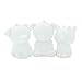 Simperial Squishies, White 3pc Slow Rising squishies for do it Yourself, DIY, Sweet Scented White Stress Reliever, Oddly Satisfying, Soft Anti-Anxiety Toys Children Adults