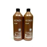 Redken Smooth Lock Shampoo and Conditioner Liter Duo