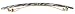 France Luxe Long & Skinny Barrette, South Sea - Classic French Design For Everyday Wear