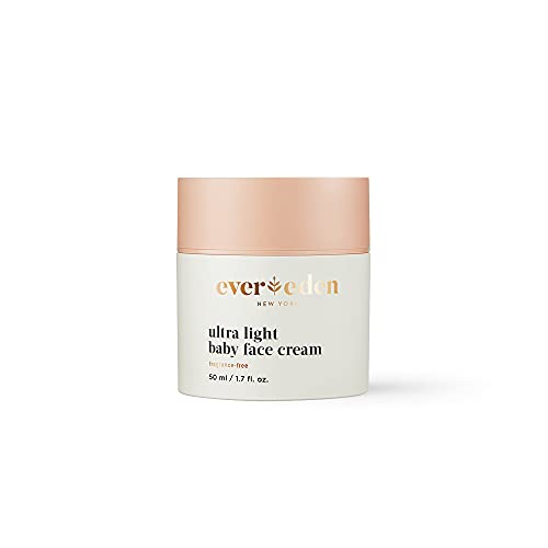Evereden Ultra Light Baby Face Cream, 1.7 oz Clean and Natural Baby