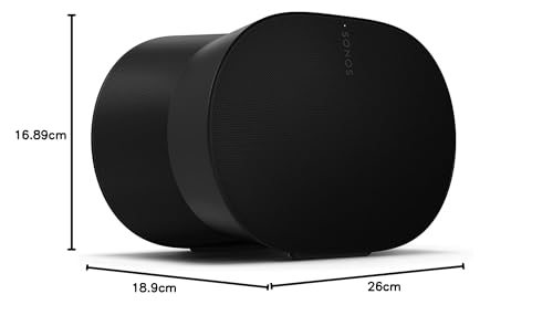 Sonos Era 300 | Smart Speaker mit 3D-Audio, WLAN, Bluetooth, Dolby Atmos, kompatibel mit Amazon Alexa - Schwarz 10