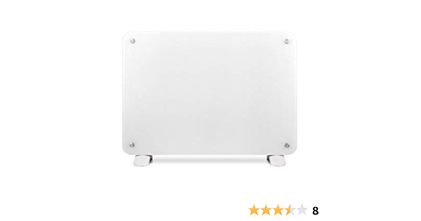 Haverland OSYRIS-15 | Convector Cristal | 1500W | Portátil / Pared | Calefactor Eléctrico Programable | Termostato Digital LCD | Timer | Diseño ...