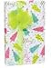 Pink Aqua Lime Green Christmas Wishes Gift Wrap Paper - 16 Foot Roll