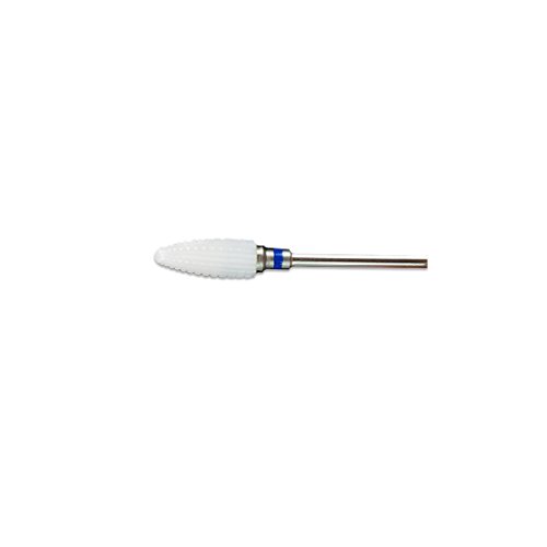 Pana Professional - Large Cone White Ceramic Bit 3/32" Shank Size - Nail Drill Bit for Dremel Machine