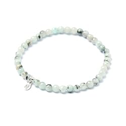 Tiny Rituals KIWI JASPER ENERGY BRACELET