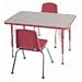 24" x 36" Activity Table with Adjustable Standard Legs