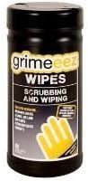 GrimeEez Scrubbing & Wiping Wipes - 45gsm, 20cm x 30cm x 80 sheets