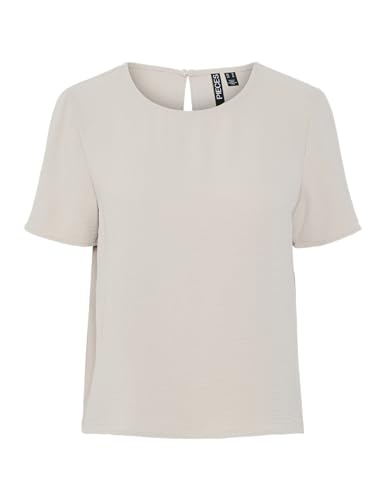 PIECES Pcanna Ss O-Neck Top Noos Bc