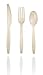 ZenCo Biodegradable Compostable Disposable Cutlery - 100 Spoons Large 6.5