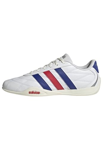 Homme ADIPISTA Shoes, FTWR White/Semi Lucid Blue/Pure Ruby, 38 EU