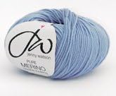Jenny Watson Pure Merino DK - WM11 Blue Knitting Wool, Yarn by Jenny Watson