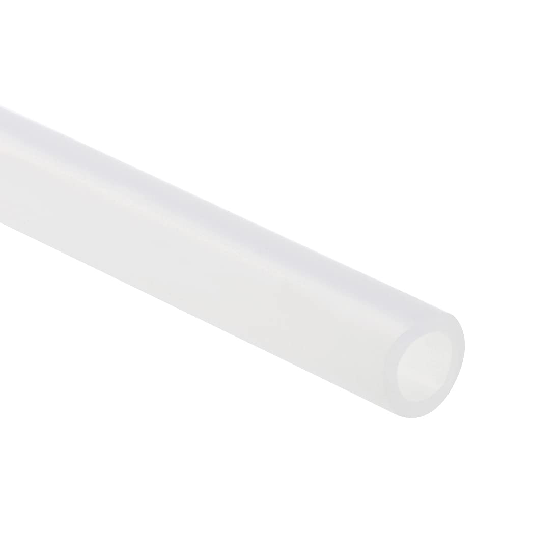 sourcing map Silicone Tubing, 8mm ID x 12mm OD 1.5m Rubber Tube Air Hose Water Pipe for Pump Transfer Translucent