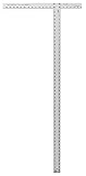 Great Neck 10181 GreatNeck 48" Aluminum Drywall Square