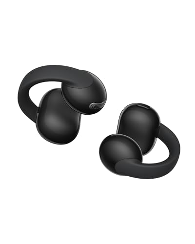 soundcore C50i by Anker, Open-Ear Headphones, Clip-On Earbuds, Ultra Comfortable, Open Ring Design, 12 mm Driver for Powerful Bass, Clear Calls with AI, AI Real-Time Translation, Firm Hold, Hi-Res, IP55
