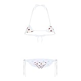 Women'S Tights Womens Lingerie Mini Bikini Set Cute