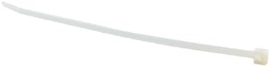 MightyTie MT141209 15-Inch Cable Ties, 100-Count, 120 Pound (Natural White)