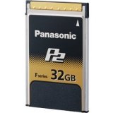 Panasonic F Series 32GB P2 Card, 1.2 Gbps Transfer Rate