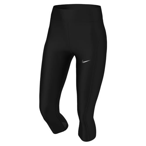 Nike CZ9238 W NK DF Fast Crop Leggings Women's Black/Reflective silv XS