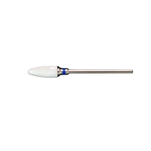 Pana Professional - Large Cone White Ceramic Bit 3/32" Shank Size - Nail Drill Bit for Dremel Machine