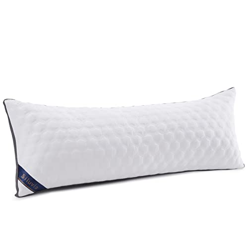Siluvia Body Pillow for AdultsPremium Adjustable Loft Quilted Body