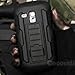 Cocomii Robot Belt Clip Holster Galaxy S3 Mini Case, Slim Thin Matte Kickstand Swivel Belt Clip Holster Reinforced Drop Protection Fashion Bumper Cover Compatible with Samsung Galaxy S3 Mini (Black)