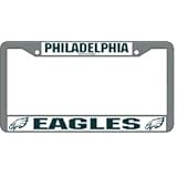 Amazon.com Philadelphia Eagles Chrome License Plate Frame Automotive