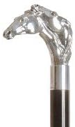 Luxury Cane with Silver Handle. Two Horse by Oxfords