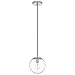 Sferra Globe Pendant Light | Brushed Nickel Pendant Lighting for Kitchen Island with LED Bulb LL-P201-BN