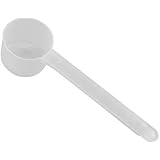 1 Teaspoon (1/3 Tablespoon | 5 mL) Long Handle Scoop for Measuring Coffee, Pet Food, Grains, Protein, Spices and Other Dry Go